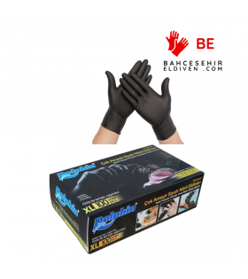 Dolphin Çok Amaçlı Siyah Nitril Eldiven
