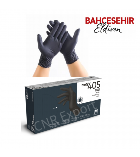 Tenty 405 Ekstra Siyah Nitril Eldiven